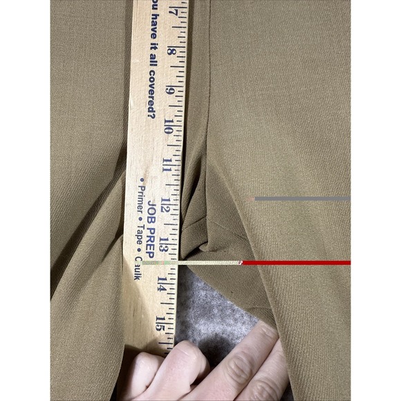Lauren‎ Ralph Lauren Pants Womens Size 8 Beige Virgin Wool Stretch Equestrian - Picture 7 of 13
